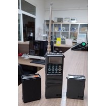 ICOM IC-A20 RICETRASMETTITORE AEREONAUTICO VHF AM CON 2 PACCHI BATTERIA VUOTI